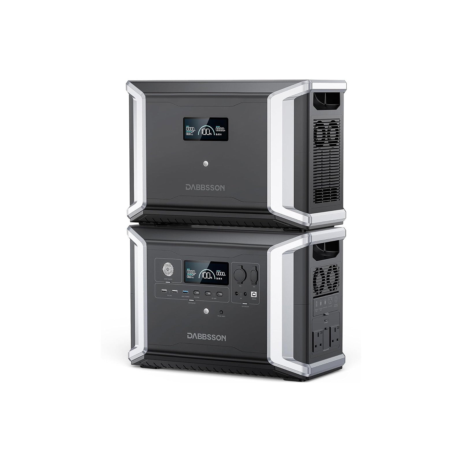 Dabbsson DBS2300 + DBS3000B Home Battery Backup | 5,330Wh 2,200W