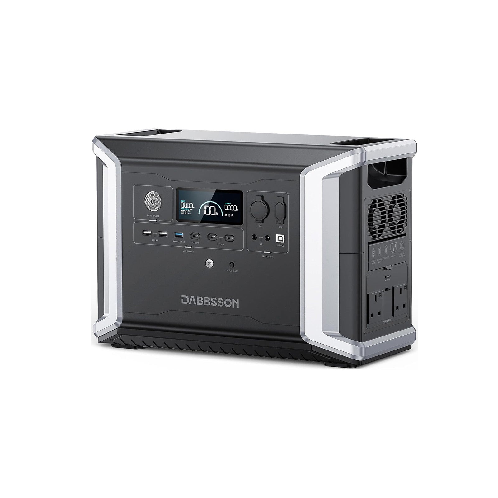 Dabbsson DBS2300 + DBS3000B Home Battery Backup | 5,330Wh 2,200W