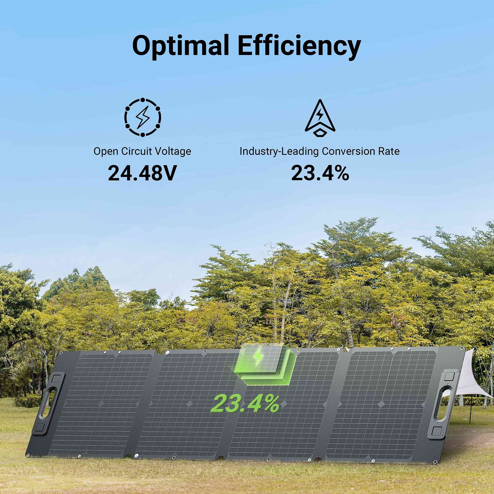 Dabbsson 120W Portable Solar Panel