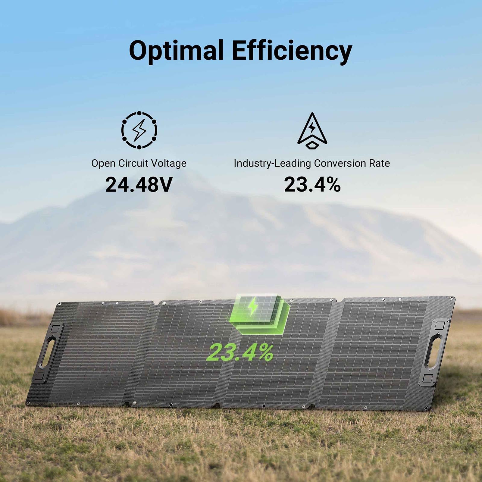 Dabbsson 210W Portable Solar Panel