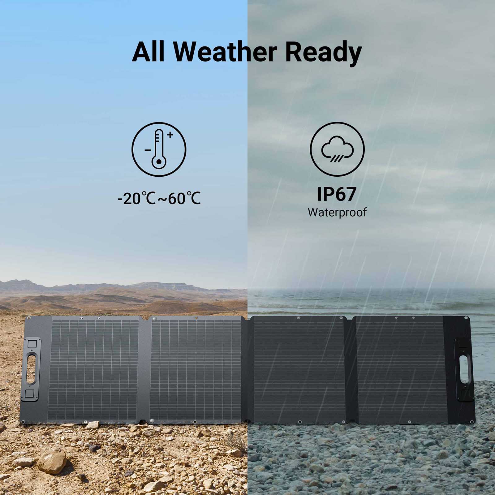 Dabbsson 210W Portable Solar Panel