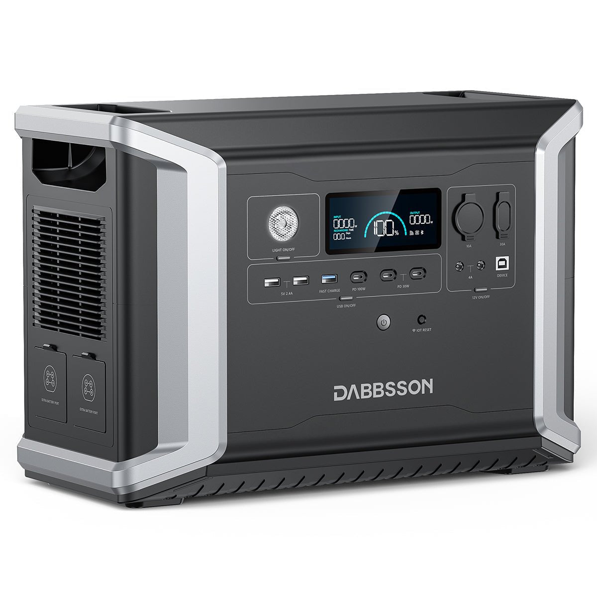 Dabbsson DBS2300 Solar Generator | 5,330Wh 2,200W