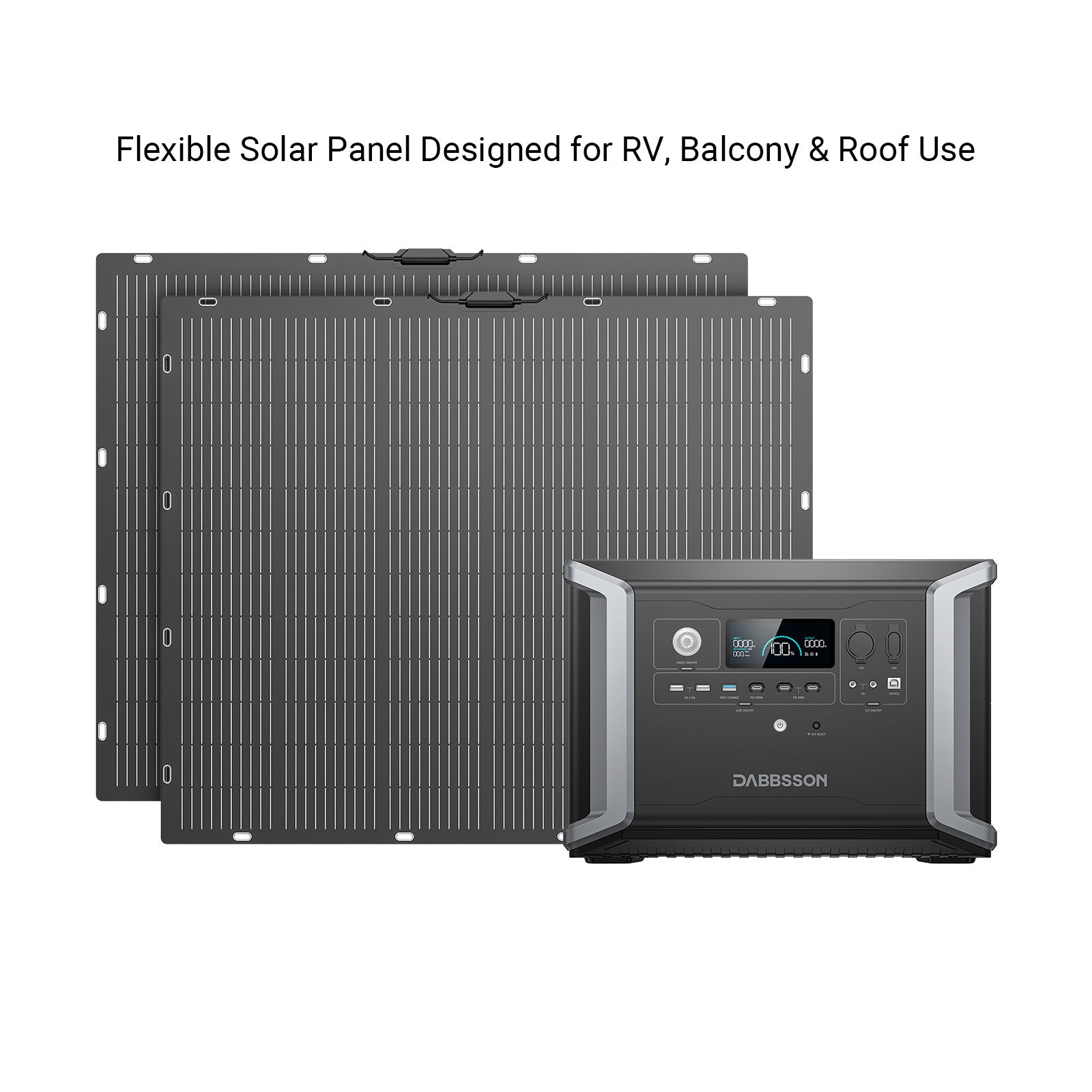 Dabbsson DBS2300 Solar Generator | 2,330Wh 2,200W