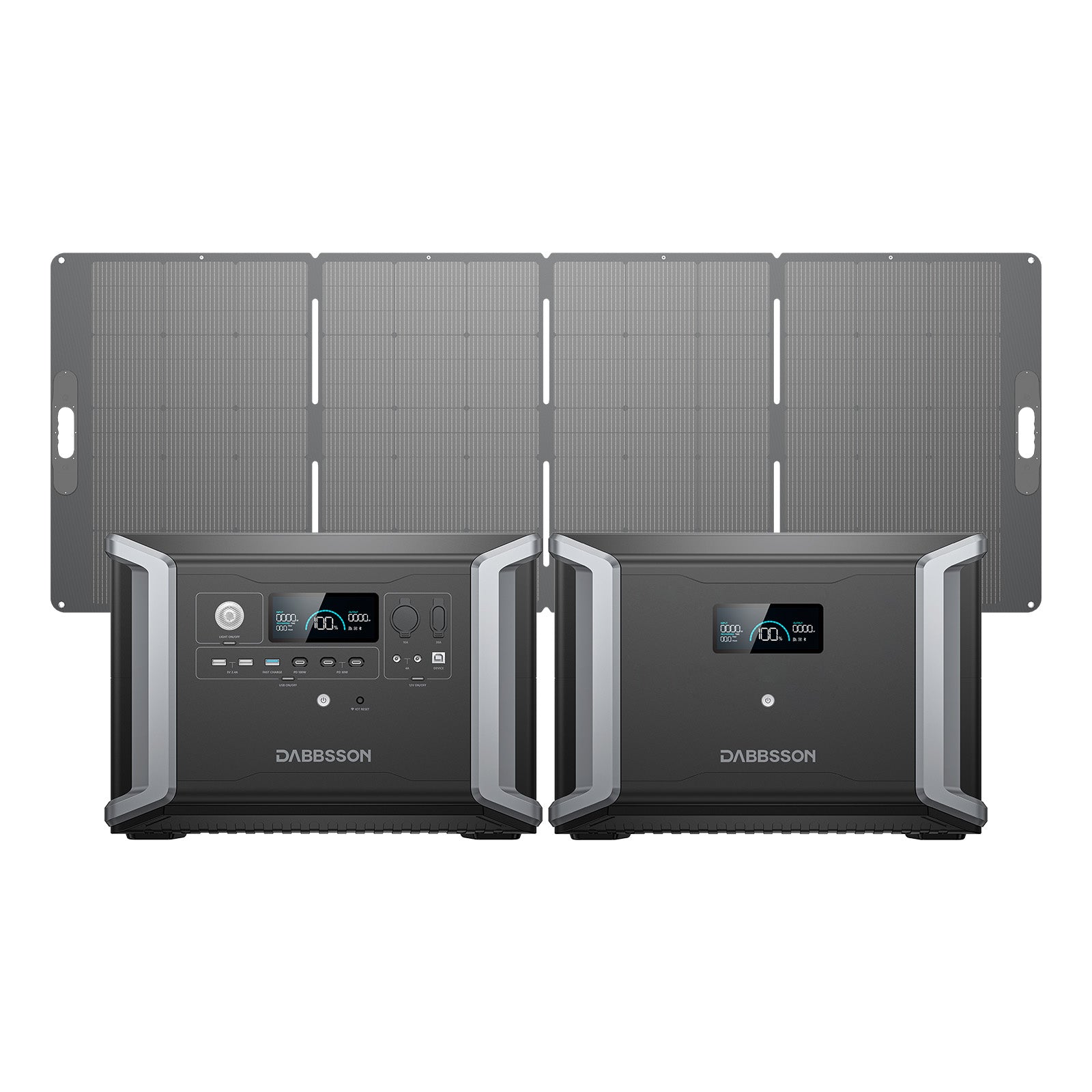 Dabbsson DBS2300 Solar Generator | 5,330Wh 2,200W