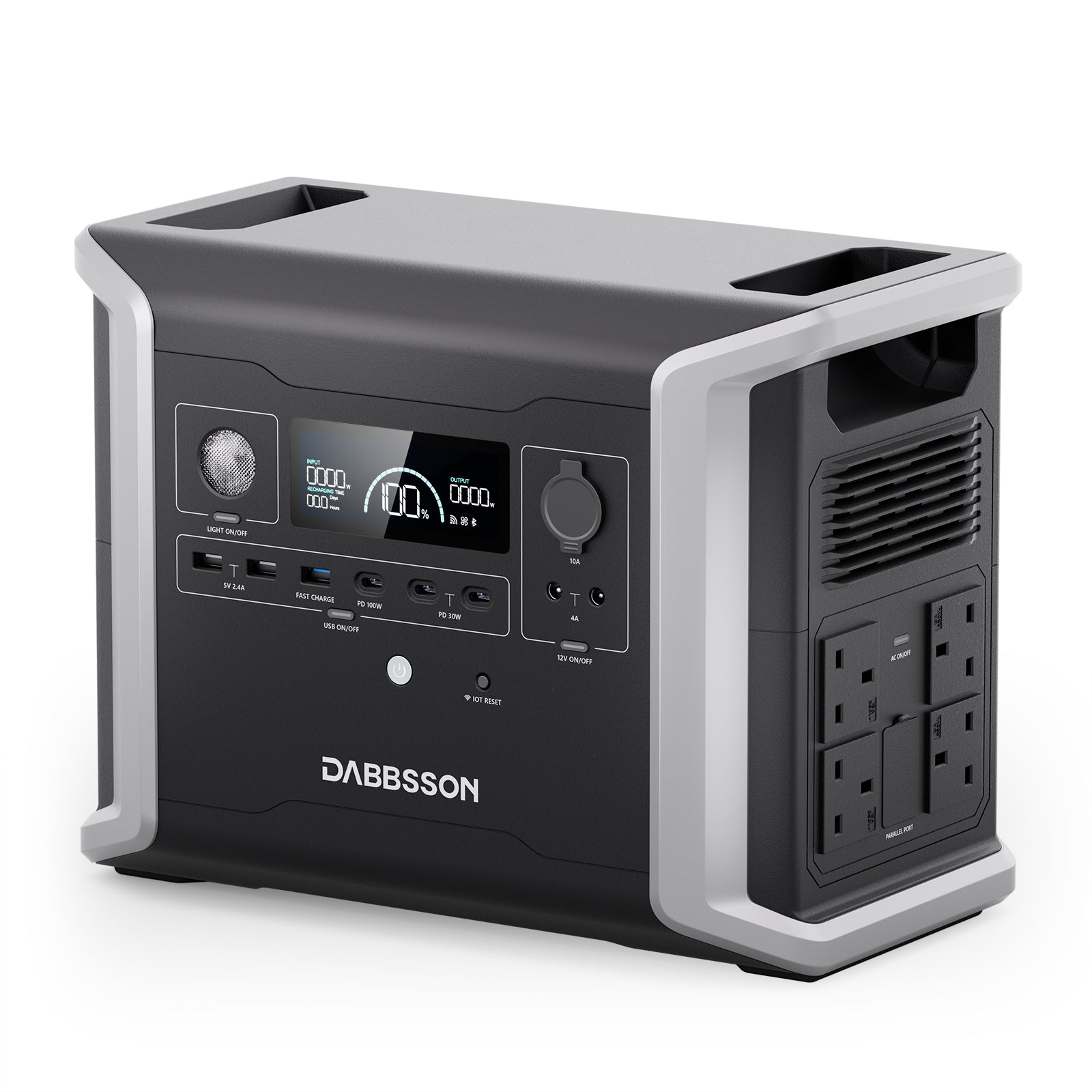 Dabbsson DBS1300 Solar Generator | 1,330Wh 1,200W