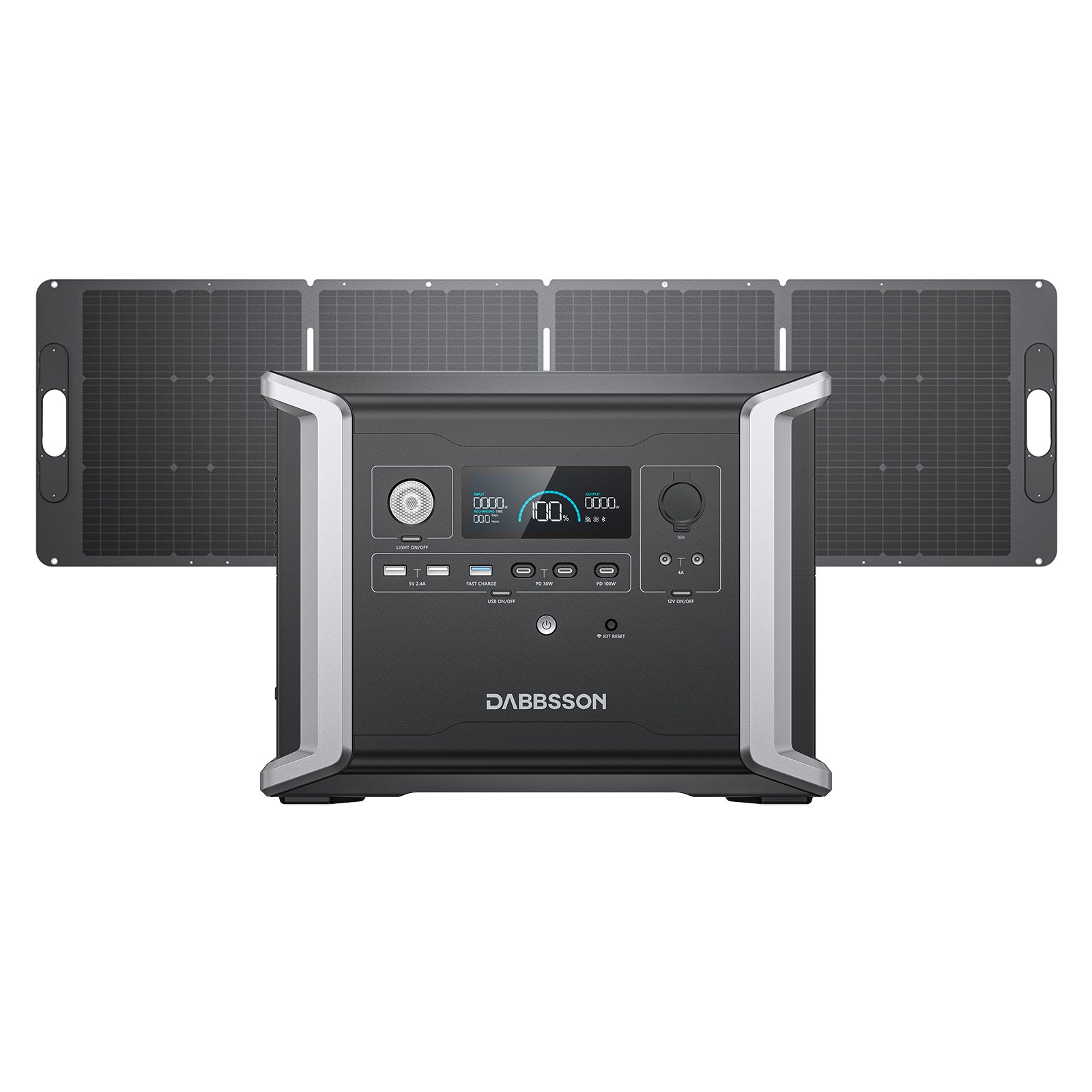 Dabbsson DBS1300 Solar Generator | 1,330Wh 1,200W