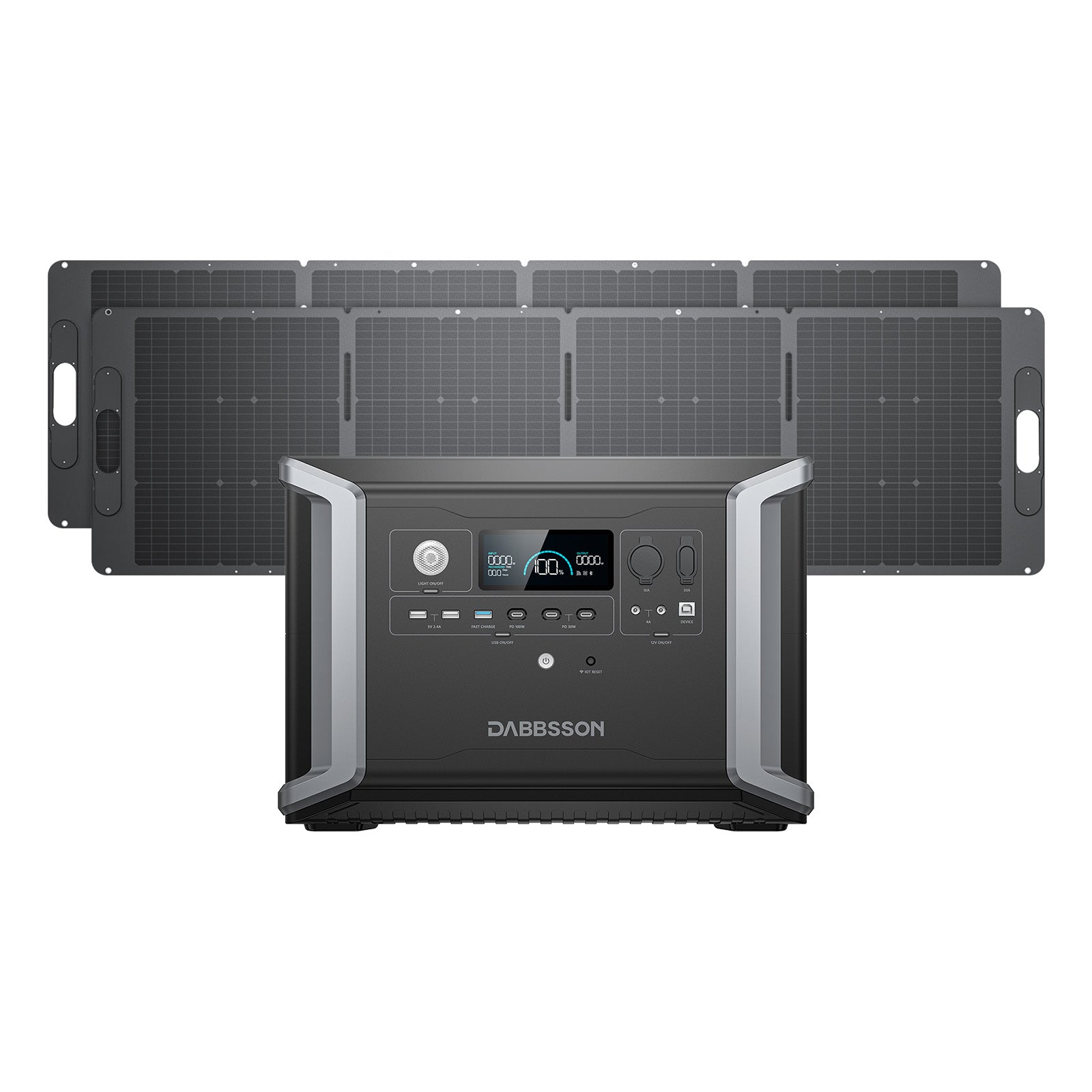 Dabbsson DBS2300 Solar Generator | 2,330Wh 2,200W